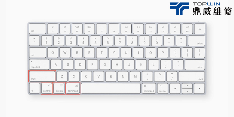 MacBook 快捷鍵大全 按鍵位置