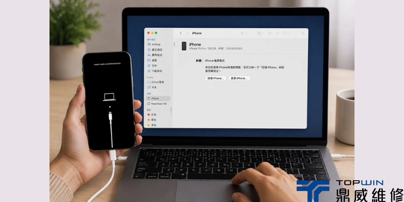 iPhone復原模式重置教學