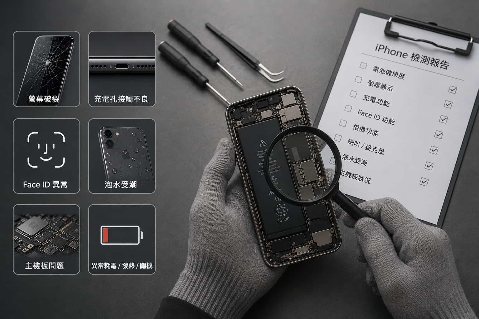 手機是否還有其他故障