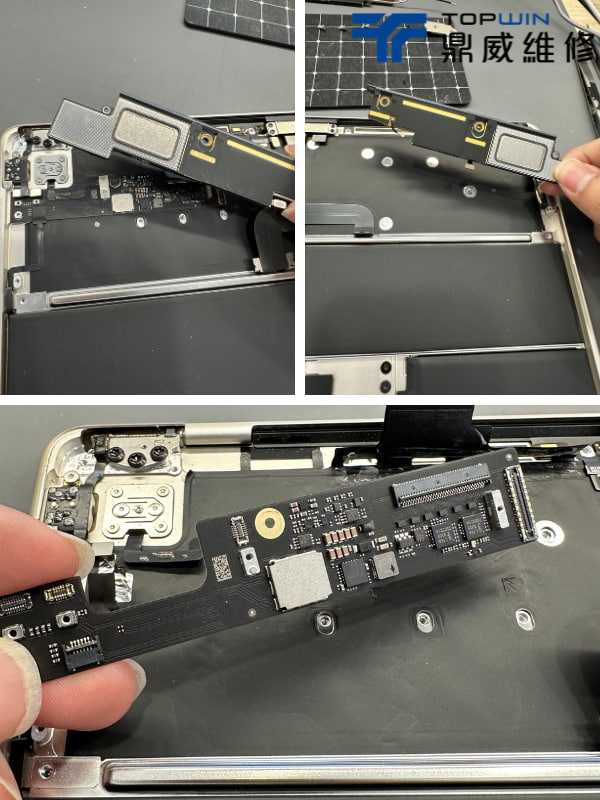 MacBook Air M2 A2681 鍵盤零件拆裝 5