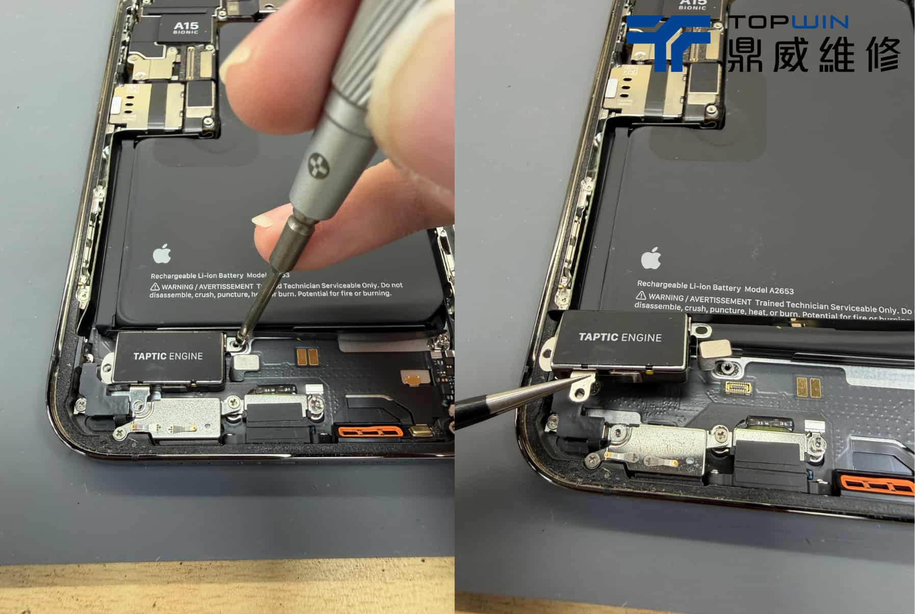 iPhone 13 Pro Max 麥克風維修過程照片 6