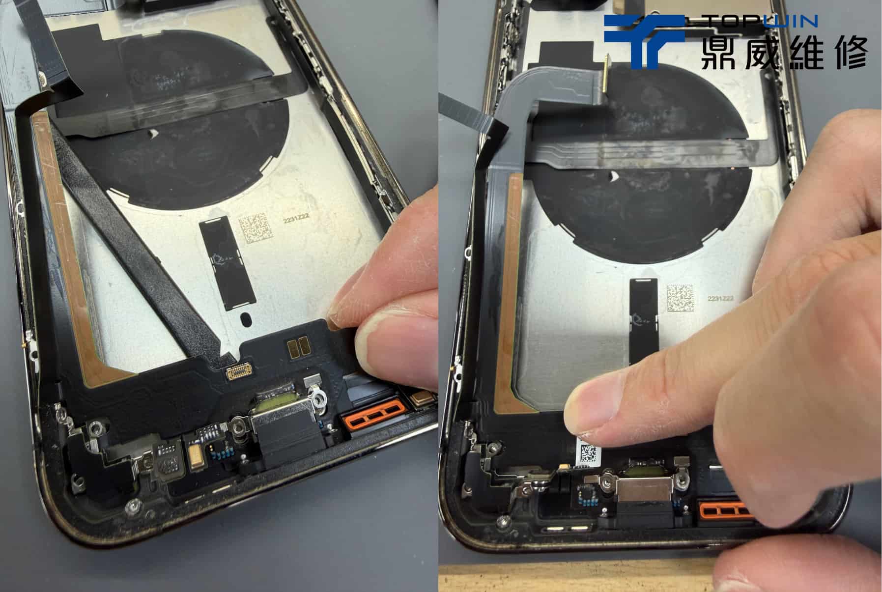 iPhone 13 Pro Max 麥克風維修過程照片 11