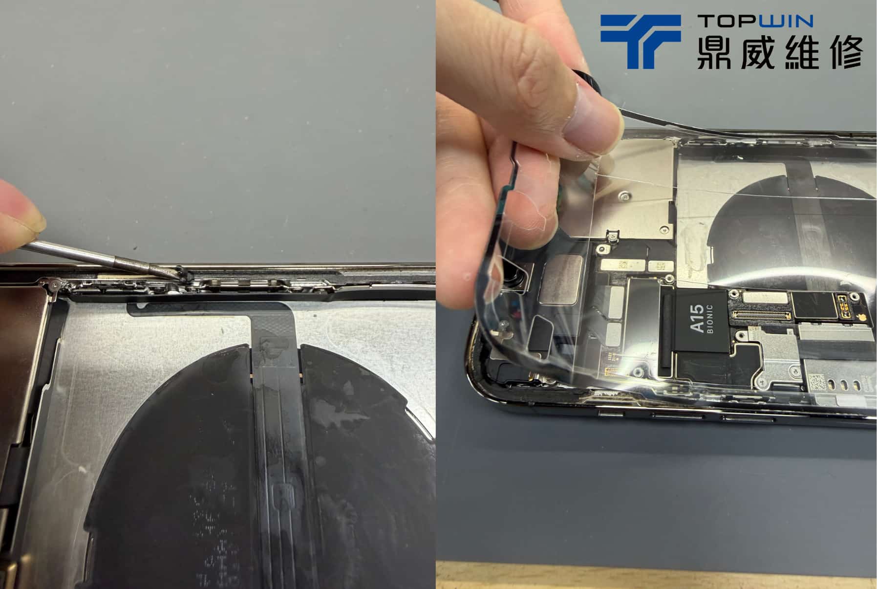 iPhone 13 Pro Max 麥克風維修過程照片 14