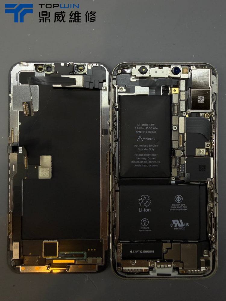 再不修就太晚!iPhone X電池膨脹到頂起螢幕的驚險案例 圖片4