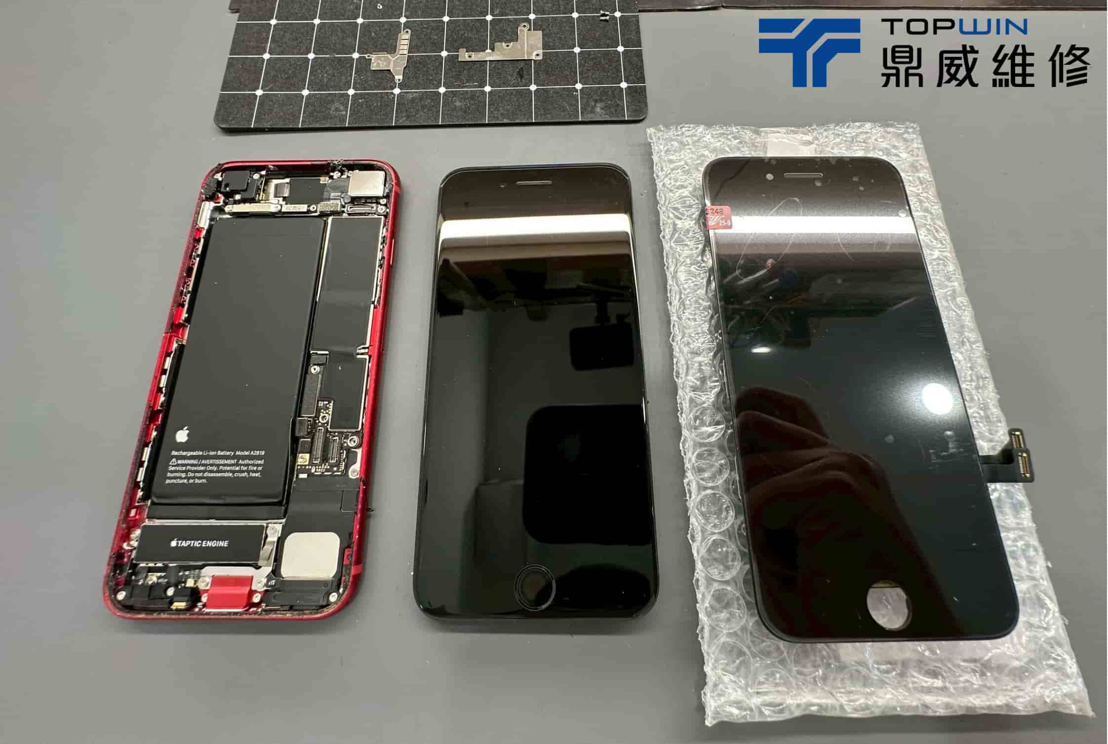 iphone螢幕維修案例-裝上螢幕