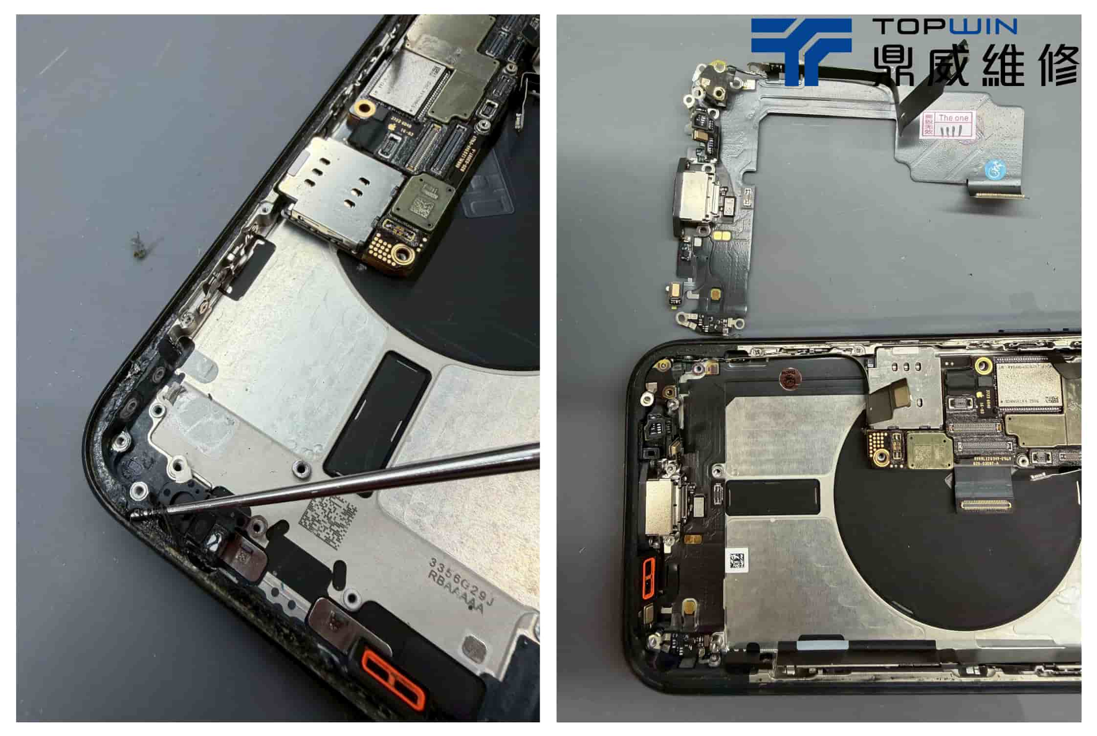 iPhone 15 Pro充電孔粉塵清潔與尾插維修案例圖4