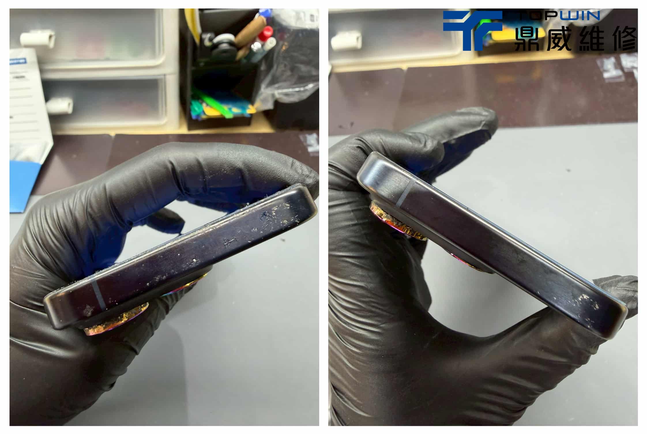 iPhone 15 Pro充電孔粉塵清潔與尾插維修案例圖9