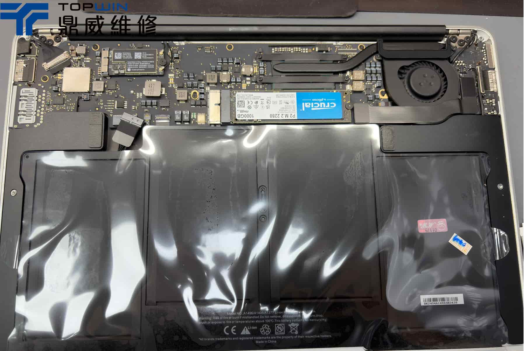 MacBook Air(A1466)電池更換，別讓電池老化，限制了你的行動自由！ 圖片7