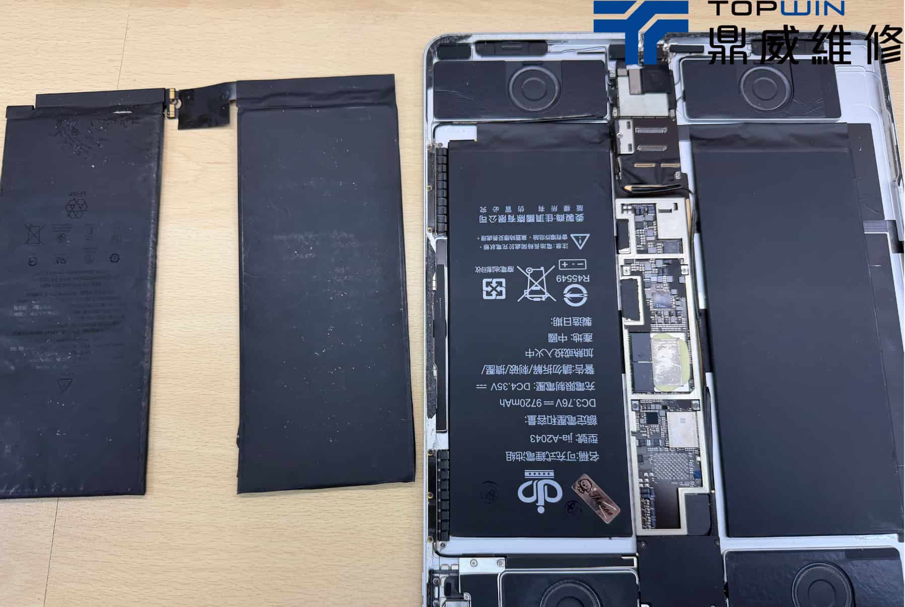 iPad Pro 12.9吋 第四代 平板螢幕撐開？ 小心是電池已經膨脹！ 圖片8