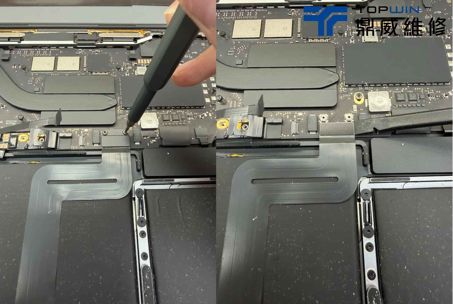 MacBook Pro(A2338) 電池膨脹自己關機?來讓鼎威幫您解決! 圖片6