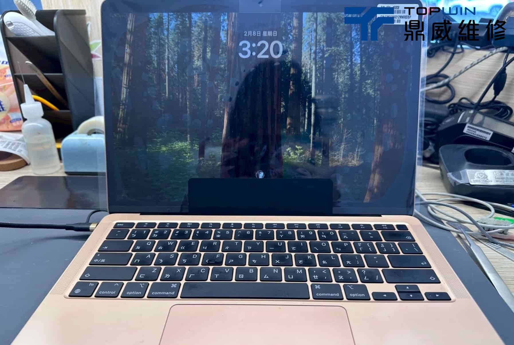 開機測試螢幕畫面正常無液晶線