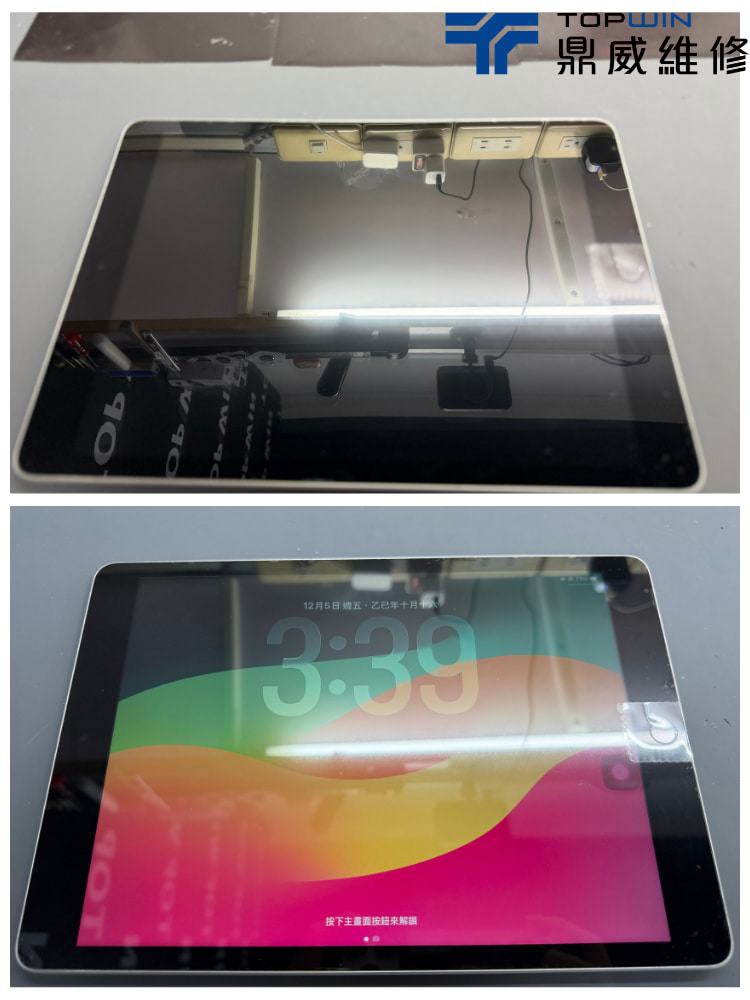 iPad維修案例-完成更換測試功能是否正常