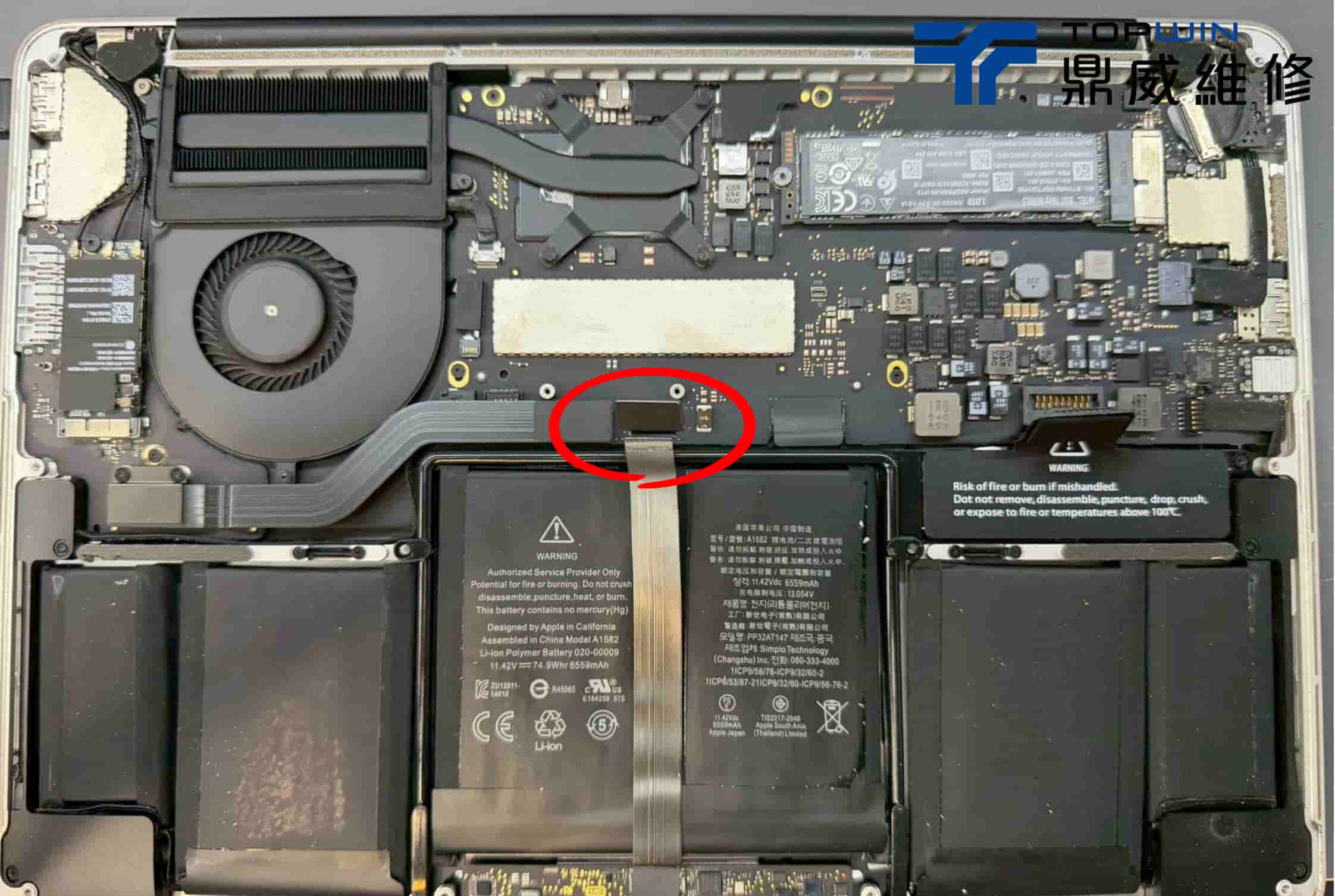 MacBook Pro A1502 電池更換完成測試 6