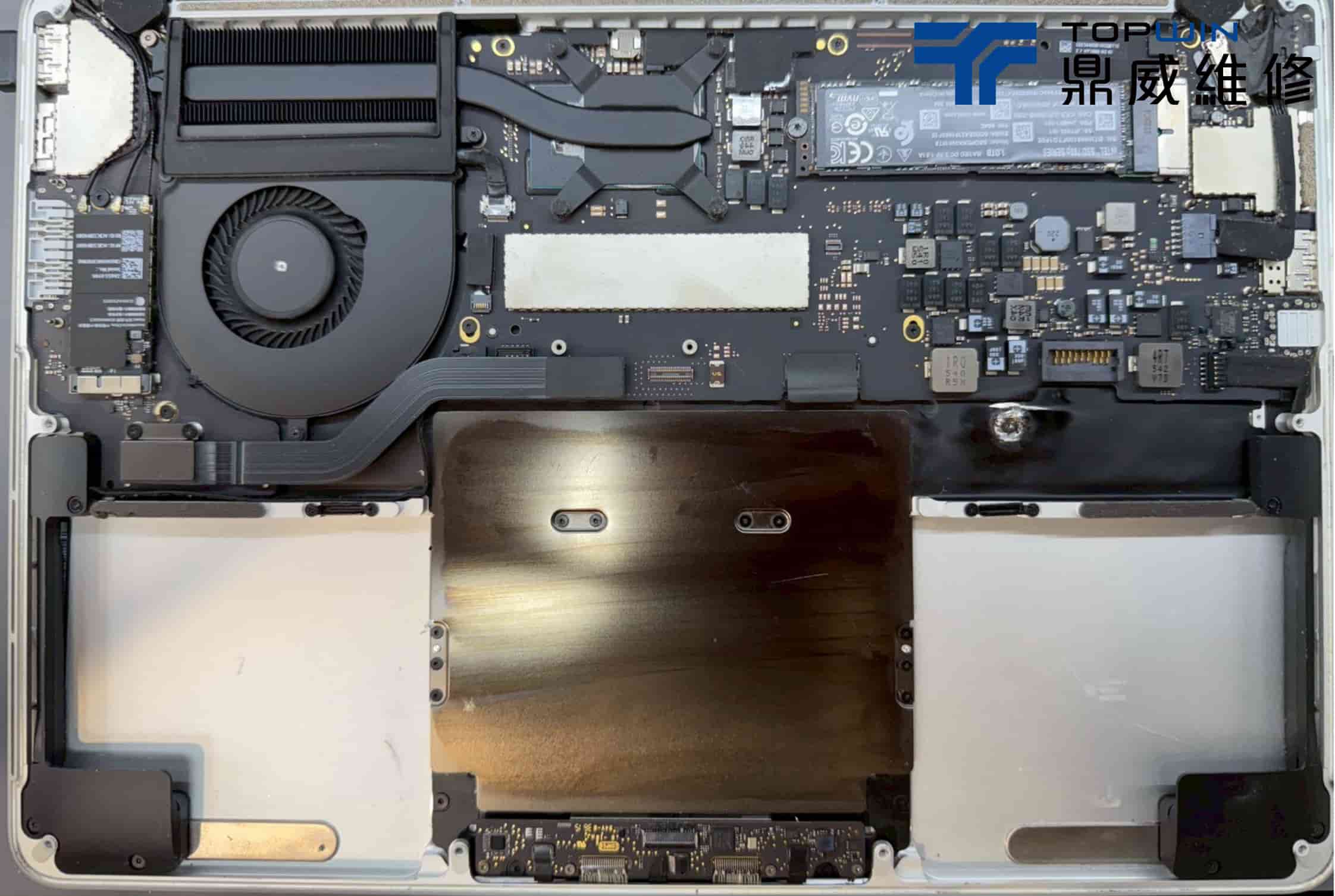 MacBook Pro A1502 電池更換完成測試 7