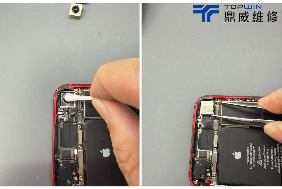 iPhone XR 相機零件拆裝 4
