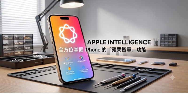 Apple Intelligence怎麼用？了解功能亮點、支援機型，為日常帶來更好的智慧體驗