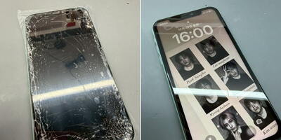 【維修案例】手滑的瞬間，iPhone 11直接躺平｜面板碎裂維修記