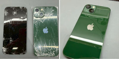 【維修案例】iPhone 13被輾壓還能救？正反面全碎竟成功復活！