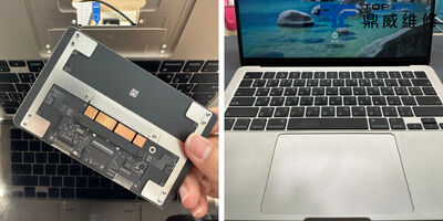 【維修案例】Macbook Air M2 A2681觸控板觸控異常！鼠標亂飄！