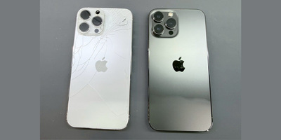 【維修案例】一次不小心的摔落，換來iPhone 13 Pro Max後殼的新樣貌