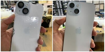 【維修案例】iPhone 15玻璃背板裂了？小心碎玻璃去劃傷手指！