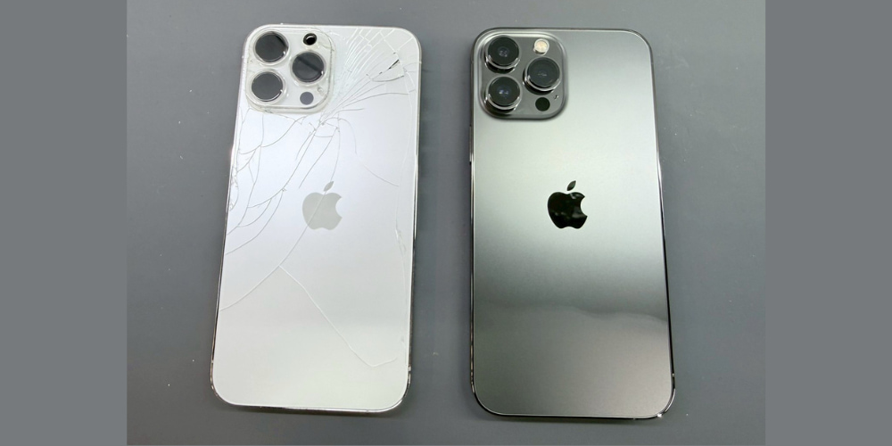 【維修案例】一次不小心的摔落，換來iPhone 13 Pro Max後殼的新樣貌